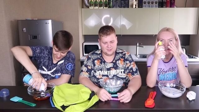 [Masha Zoom] ТАЙНЫЕ РЮКЗАКИ СЛАЙМ ЧЕЛЛЕНДЖ 