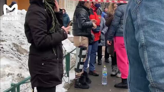 Взрыв в Химках