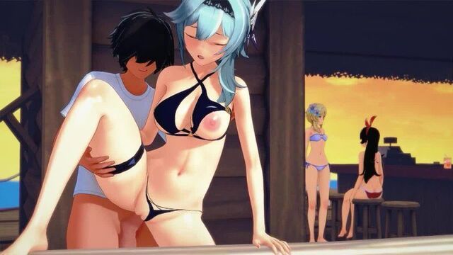 Eula ~ Эола - Rule34 \ Porn Genshin Impact [18+]