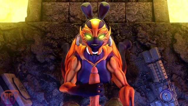 3d yiff by pervertguy341 Furry Porn Sex E621 FYE doom imp girl r34 blowjob deepthroat demon girl Straight