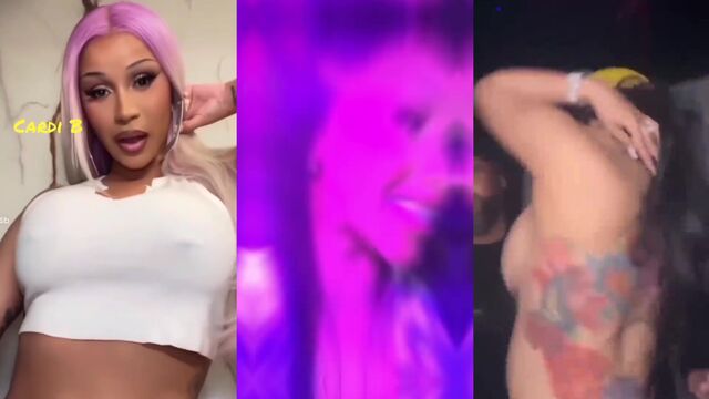 Cardi B's big ass and boobs are AI-generated magic