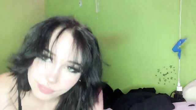 Goth babe Via Inka gets banged hard in public place