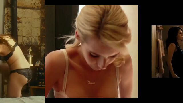 Celebrity Emma Roberts gets fingered by a mysterious figure in this hot video