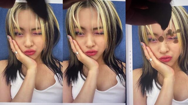 K-pop ITZY members Yeji and Ryujin in hot action
