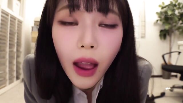 A Japanese slut gets fucked by K-pop Aespa Karina in a deepfake scene