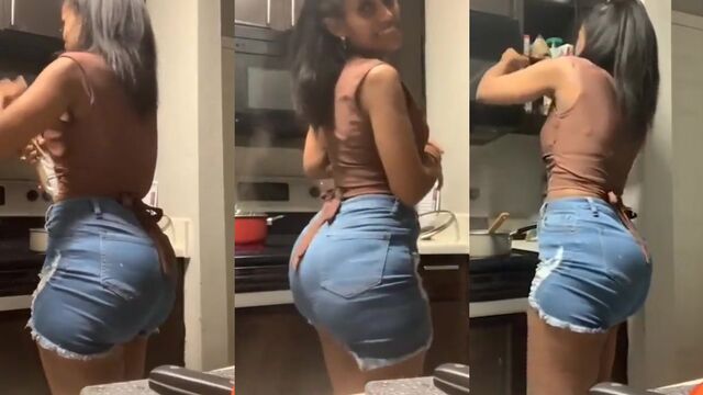 Thick African ass gets fucked hard in a steamy scene