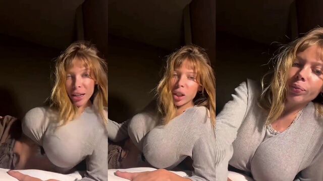 Tiktoker Rubia Tetona Chileana Jael Fue Baneada por Sus Tetas en TikTok Live