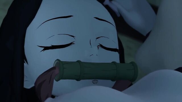 Hentai animation with a hot girl playing video games