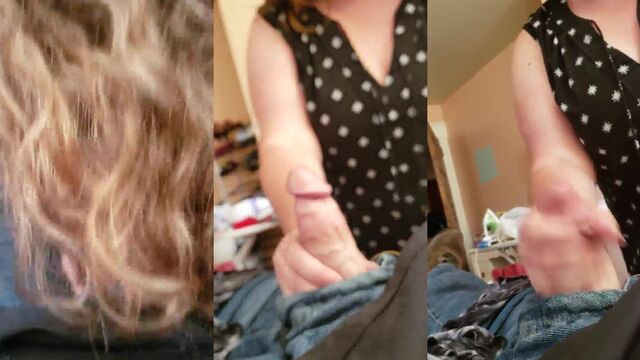 Nicole, the security loving slut, takes it deep in her throat