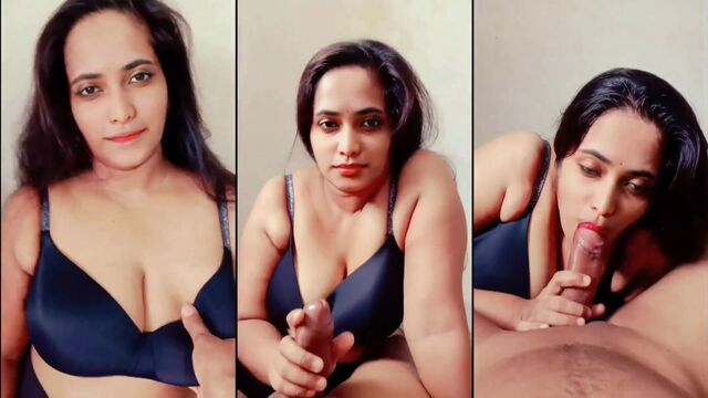 Busty Indian MILF gets her pussy smashed hard in a rough session