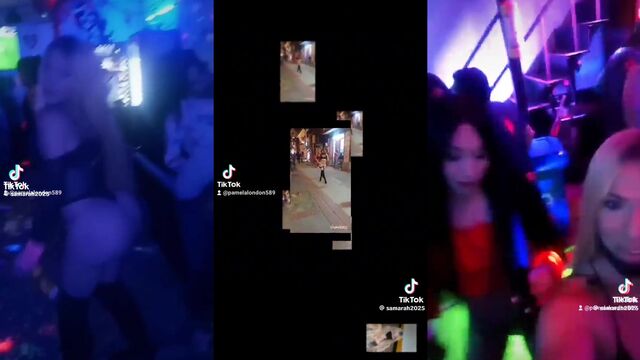 Bimbo sedienta moviendo las nalgas por likes en un vertedero de esperma