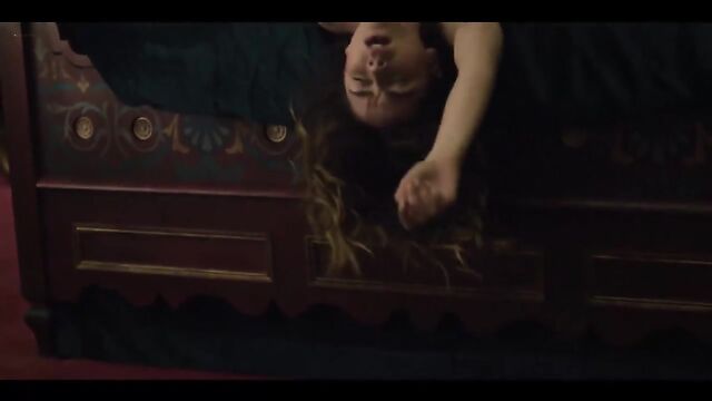 Kiernan Shipka strips and flashes with a celeb in a steamy thong scene