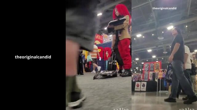 Candid shots of cosplay with an Asian twist and a playful vibe