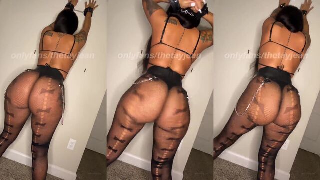 Ebony girl with big ass enjoys getting fucked hard
