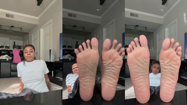 I love to cum on your dry soles, they’re so fine