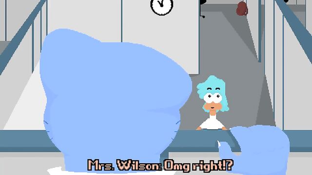 Nicole Watterson’s big ass is strangled by shoestrang in a hot animation scene