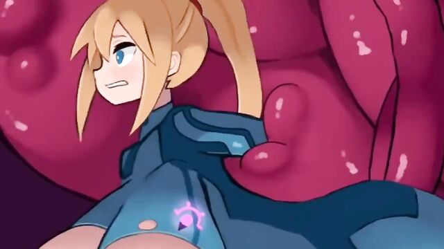A pregnant woman gets a creampie from her partner in this 2D freaky scene