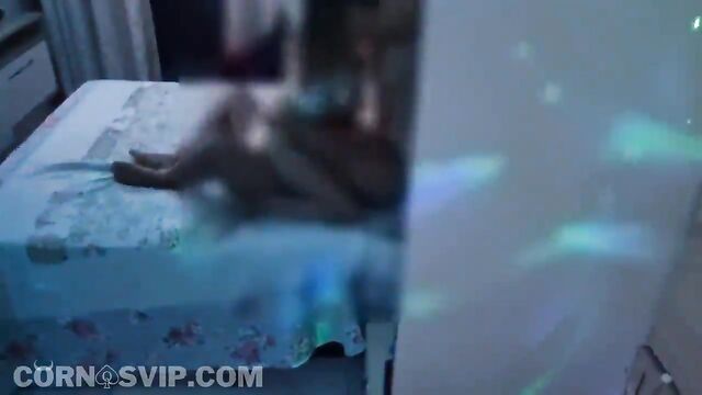 A couple shares intimate moments with their friend in a steamy video