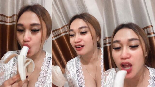 Latihan Isap Konek dengan Banana sebagai Media Latihannya