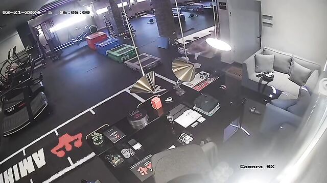 Fitness instructor leaked CCTV footage of him with the girl