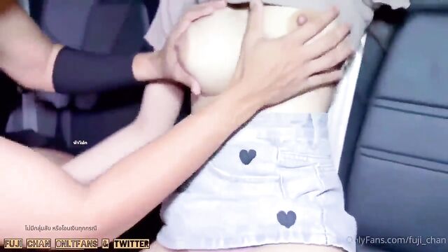 Petite French blonde girl gets her pussy smashed by a dildo machine
