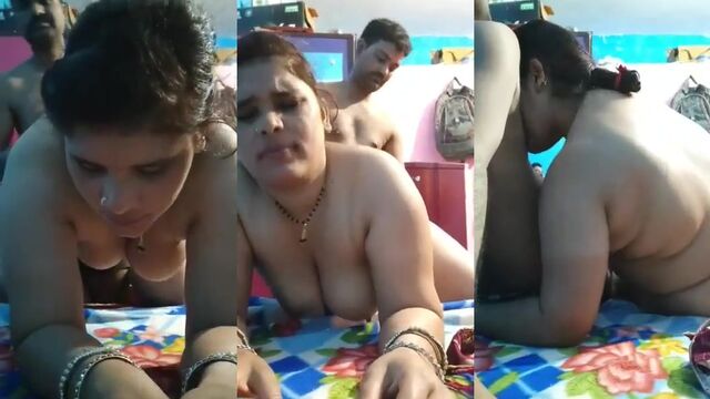 A hot call with an Indian babe while video calling Part 1