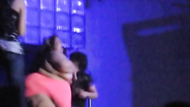 SSBBW Jae and Brianna Pregnant Belly Rubbing with a twist