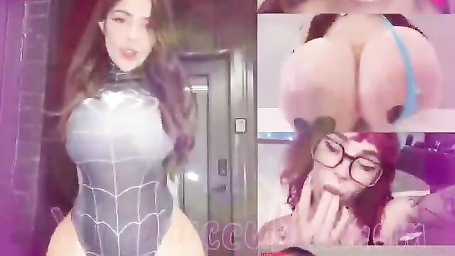 A sexy gooner girl gets her brains rotted by a hot dick