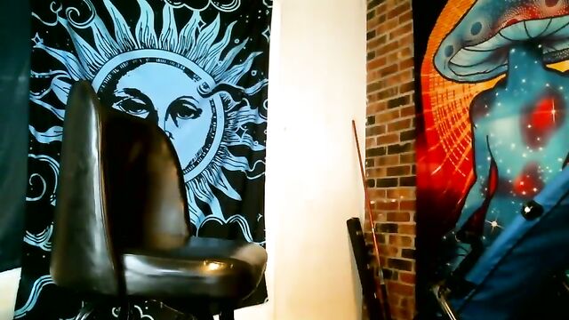 Big Dick Jimmy Will, afro-latino stud, shows off his huge dick in a webcam show