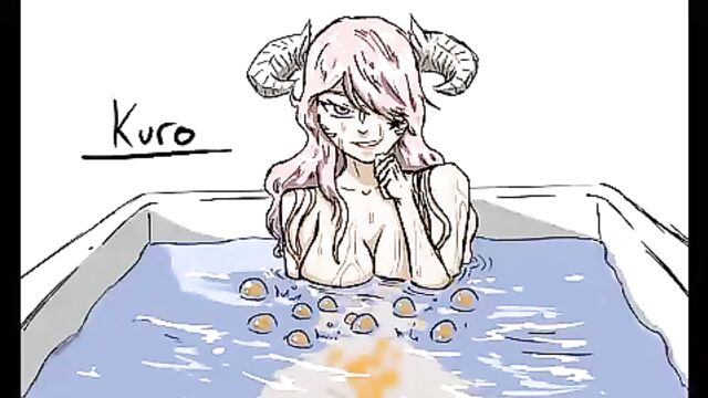 A gassy girl with wet farts moans while letting them rip loudly