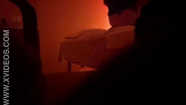 A happy ending massage at the Asian massage parlor