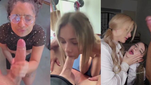 A cutie gets her pussy filled with cum in this hot compilation video