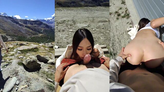 Cute Asian girl knows how to handle big dicks well