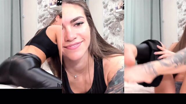 Inked tattoo model reaches 5000 goal with hardcore sex