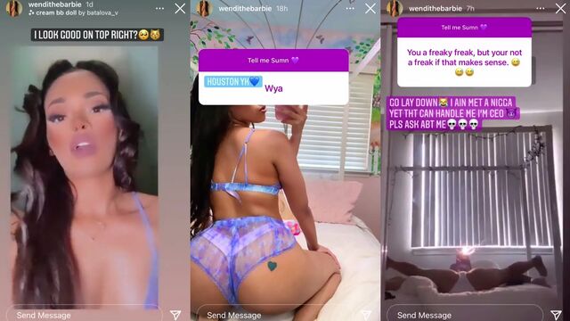 Deshae Frost and Wendie The Barbie X2 in a wild ebony party