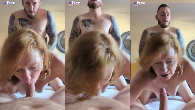 My hotwife makes a surprise trio with two guys in a blindfolded scene