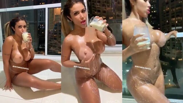 Cris Galera enjoys intense action with a passionate partner