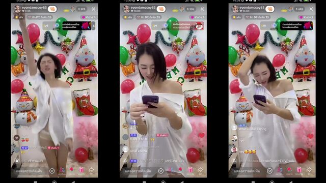 Guy cums on Tiktok LIVE, showing his cock on the popular platform