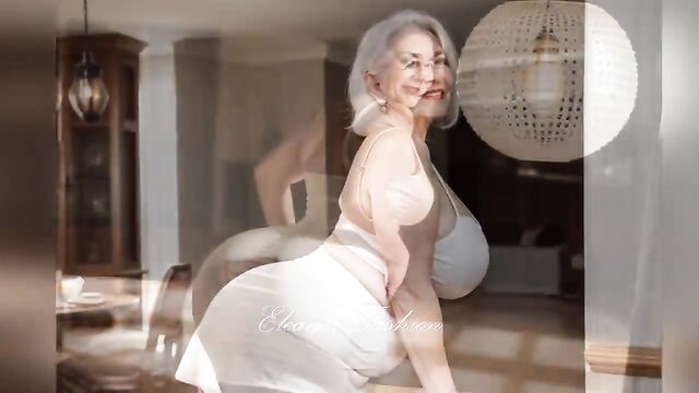 Mature BBW GILF enjoys doggystyle sex with her husband