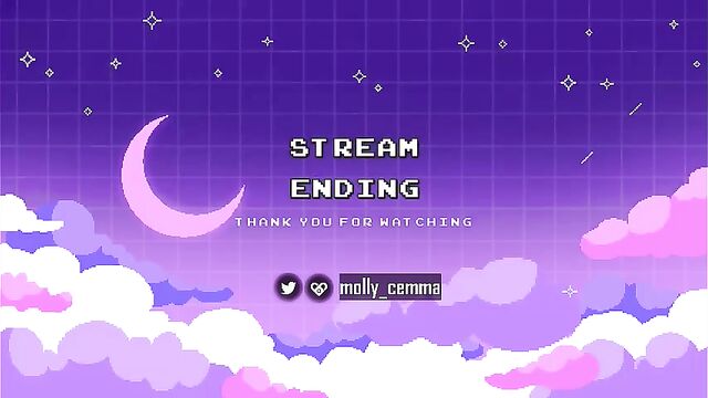 Skinny ass destruction with intense VOD chat session