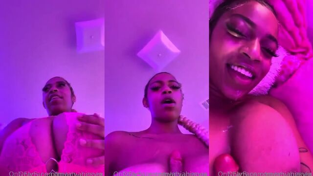 A set of short clips showing a beautiful woman getting fucked hard