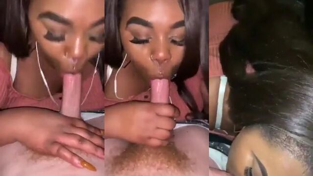 Blonde beauty gets a massive facial cumshot from BBC