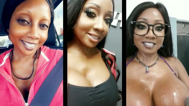 Busty Ebony MILF Diamond Jackson milks Lex Steele in hardcore pussy banging - Brazzers