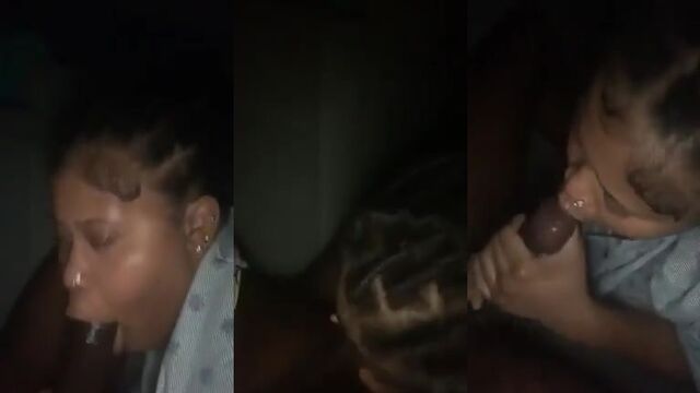 A fat woman has sex with two young guys in a hotel room