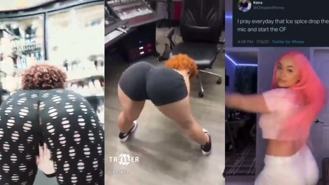 Ice Spice is a whore who loves to twerk and show her ass