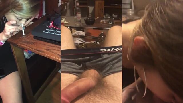Tweaker slut rides reverse cowgirl in a wild scene