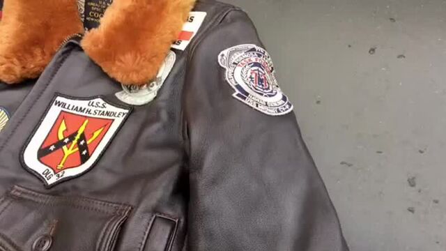 Женская куртка пилот Cockpit Top Gun.mp4