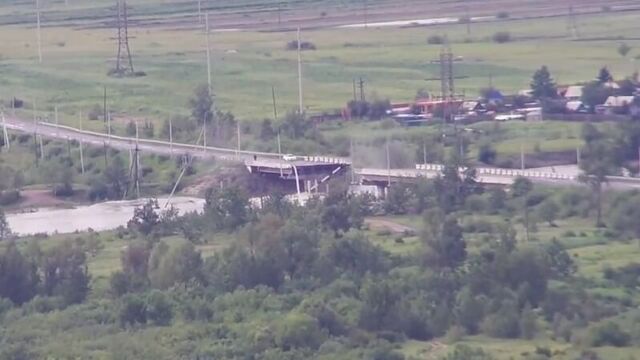 Каштакский мост рухнул