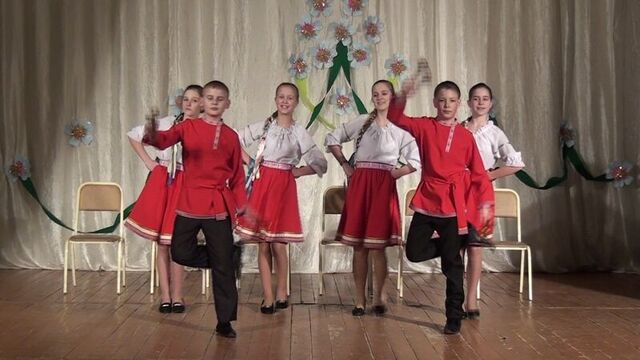Ансамбль ложкарей «Задоринка» - Е.Дербенко «Простая кадриль»